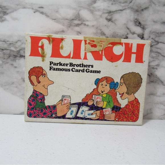 Flinch Vintage 1976 Famous Card Game Parker Brothers - Picture 3 of 14